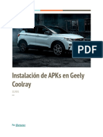 Instalación de Apks en Geely Coolray: Por @arturocr