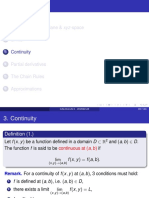 Introduction To Xy - Plane & Xyz-Space: Continuity