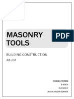 Masonry Tools