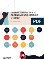 Delitos Sexuales en El Ordenamiento Jurídico Chileno: Prof. Paulina Gutiérrez P