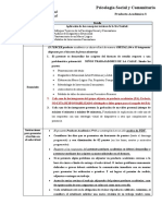 Psicología Social y Comunitaria