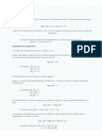 Logaritmos: Log (N) X A N