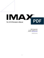 The 15/70 Filmmaker's Manual: IMAX Corporation Website