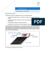 Promotion Des Chauffe-Eau Solaires Pour L'Atteinte Des Odd Et Des Objectifs Du Pag