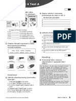 Team Up 1 Unit 4 Tests ABC