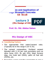 Properties and Application of High Strength Concrete: Prof. Dr. Md. Abdus Salam