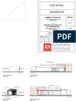 Ea 01-Etat Actuel-Facades-Plan