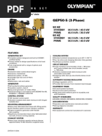 GEP50-5 (3-Phase) : Diesel Generating Set