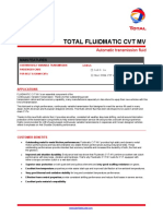 Total Fluidmatic CVT MV: Main Features