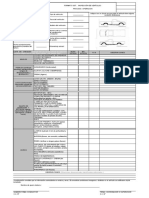 Formato Inspeccion de Vehiculo