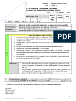 EVALUACION HISTORIA 6TO BASICO Poderes Del Estado