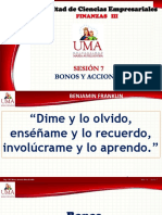 Uma - Sesion 07 Finanzas III - Bonos y Acción