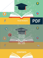 Fecal Analysis