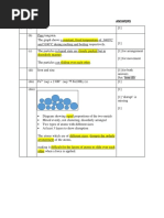 Metals Quiz 2023 - Answers