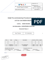 Indra: Detail Pre-Commissioning Procedure For Service Test of IA For Unit 040/041/042/043