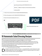 18 Homemade Salad Dressing Recipes - HMR