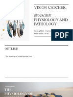 Vision Catcher: Sensory Physiology and Pathology: Ospital NG Makati - Department of Ophthalmology Rholter Dave M. Lee, MD