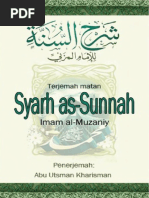 Terjemah Matan Syarh As Sunnah Imam Al M