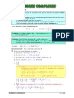 Définitions Et Calculs: Complexes, Qui