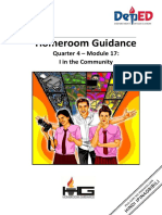 Homeroom Guidance: Quarter 4 - Module 17: I in The Community