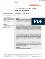 Mid Term Outcomes of Stentless Bio Bentall vs. David Reimplantation For Aortic Root Replacement