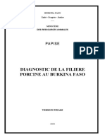 Burkina Diagnostic Filiere Porc