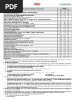 Lista de Útiles Escolares 2021 - Secundaria: Grados