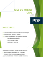 Hongos de Interes Oral