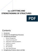 Retrofitting and Strengthening of Structures