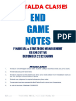 FMSM END GAME NOTES-Executive-Revision