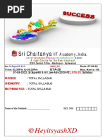 Sri Chaitanya: @heyitsyashxd