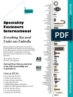 Everything You Need Under One Umbrella.: Speciality Fasteners International