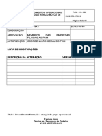 Procedimentos Operacionais - PAM - Plano de Auxilio Mutuo