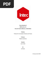 Física Mecánica II CBF211 Sec. 01 Área de Ciencias Básicas y Ambientales Práctica