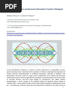 Rhythmic Oscillations and Resonant Infor