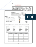 Hoja de Practica Sustantivo Com