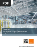 Siemens France BT Brochure Generale Extinction Automatique Sinor