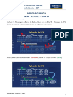 Banco de Dados ERRATA: Aula 2 - Slide 19: Centro Universitário Internacional UNINTER Escola Superior Politécnica - Esp