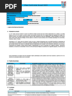 Plan Curricular Anual 2023: I. Datos Informativos