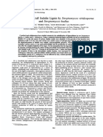 Degradation Kraft Indulin Lignin by Viridosporus Streptomyces Badius