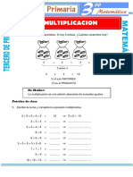 La Multiplicación 3 Grado de Primaria