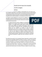 EJERCICIO 1. Aplicación de Las Leyes de La Gestalt. Asignatura: Teoría de La Imagen. Irene Martínez Gómez