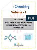 Unitwise Evaluation and Additional One Mark Questions With Answer Key