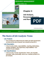 Job Analysis, Personnel Planning and Recruiting: Global Edition 12e