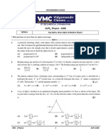 Physics Advanced Level Problem Solving (ALPS-8) - Paper