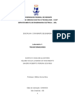 Universidade Federal de Sergipe Centro de Ciências Exatas E Tecnologia - Ccet Departamento de Engenharia Elétrica - Del