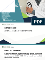 Cuidado de Enfermería A Paciente Con Motilidad Gastrointestinal Disfuncional