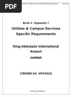 Utilities & Campus Services Specific Requirements: King Abdulaziz International Airport Jeddah