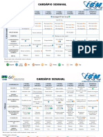 Cardápio Semanal