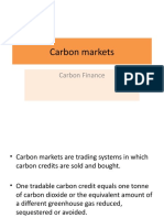 Carbon Markets